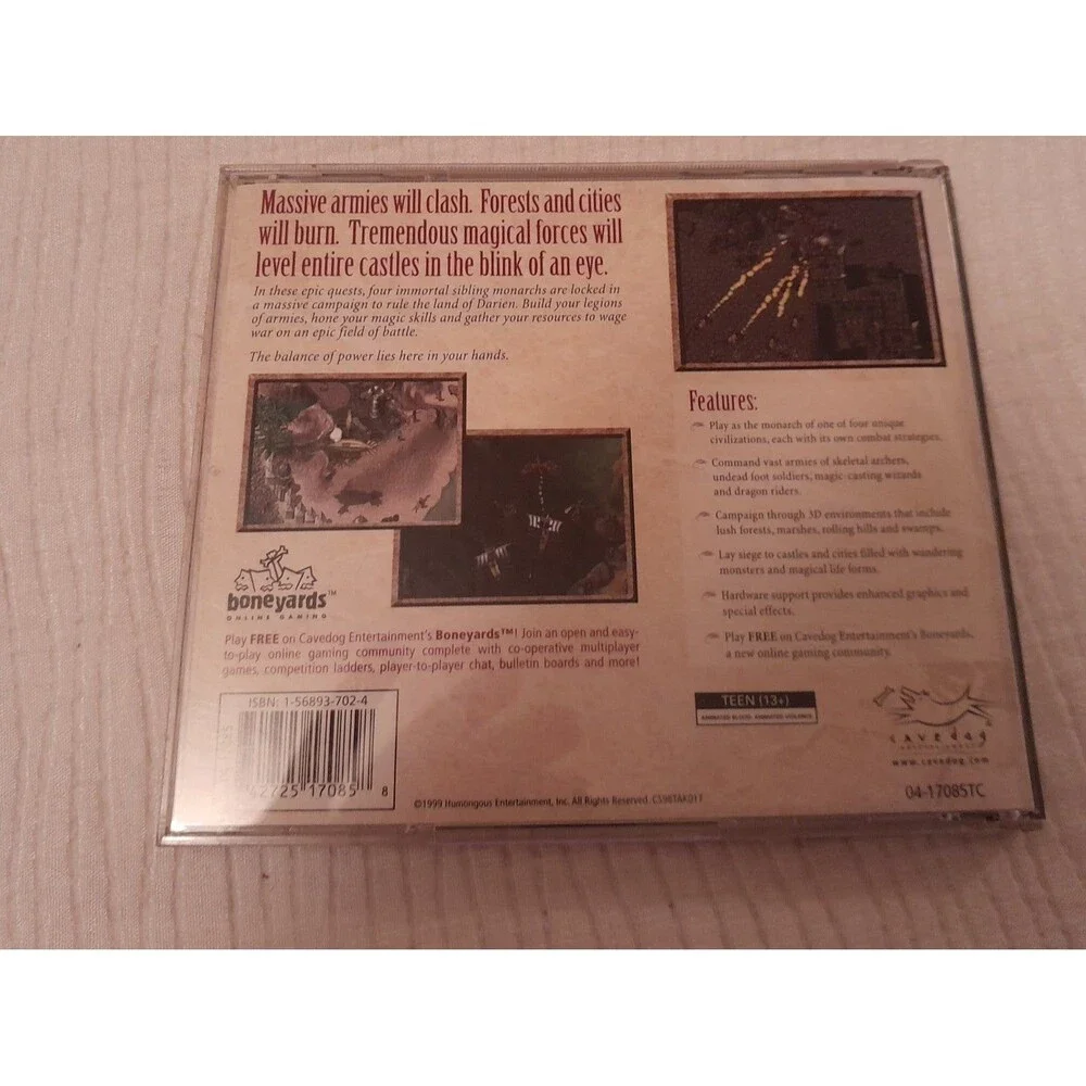 Total Annihilation: Kingdoms (PC CD-ROM, 1999)